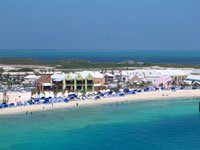 Southwestern beach on Grand Turk